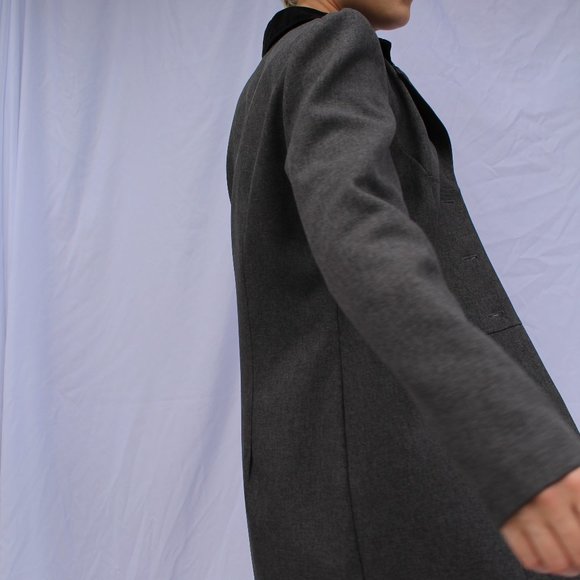 Lightweight black & grey blazer - Picture 3 of 5